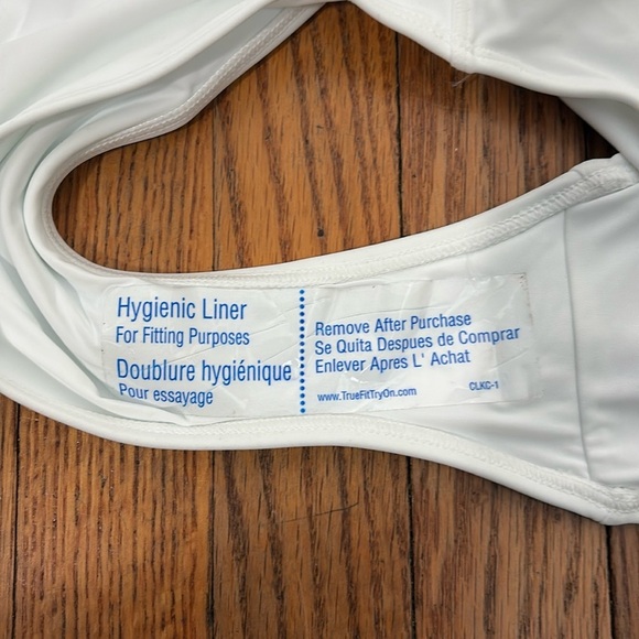 Andie The‎ Amalfi One Piece Swimsuit White Size XL NWT flaw - Picture 7 of 8